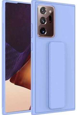 Galaxy Note 20 Ultra Kılıf Zore Qstand Kapak Lila