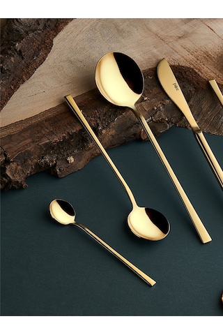 Mosi Gold 36 Parça Çatal Kaşık Bıçak Takımı Gold
