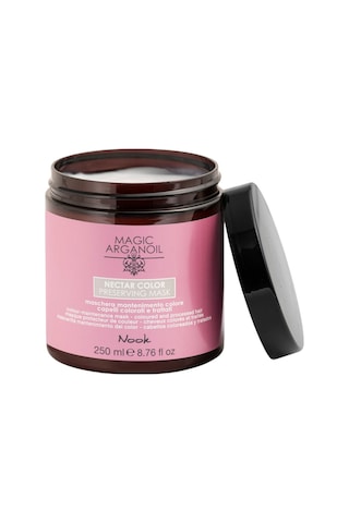 Nook Nectar Color Boyalı Saçlar İçin Onarıcı Argan Yağlı Renk Koruyucu Saç Maskesi 250ml