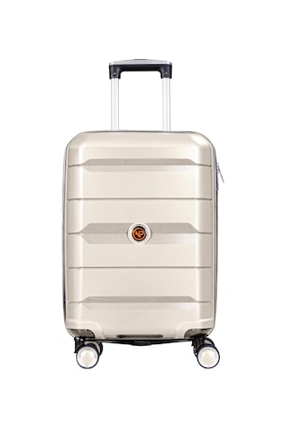 Npo Diamond Pp Polipropilen Küçük Kabin Boy Kırılmaz Valiz - Kemik