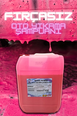 Pembe Renkli Oto Yıkama Köpüğü, 20 Kg Pembe Köpük Oto Yıkama