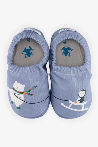 Hopfrög Kids Buddy-Buddy Hyper Kot Mavi Barefoot Akıllı Patik Mavi