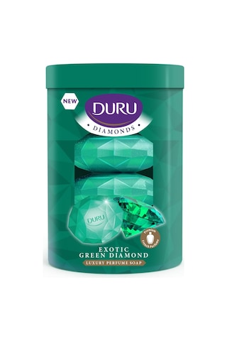 Duru Diamonds Exotic Green Sabun 90gramx4 Diğer