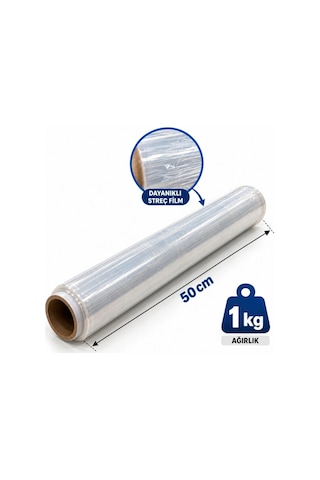 İnce Palet Streç 1 Kg Beyaz 45 Cm Aklby-bsva58 Diğer