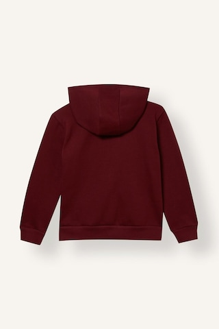 Defacto Basıc Düz Kapüşonlu Kalın Sweatshirt Kumaşı Hırka Kız Çocuk C8110a826aubr204 Bordo-br204