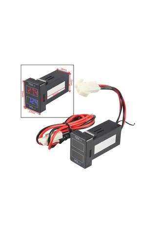 Suntek Toyota Yedek Parça Çift Ekran Için Dijital Gerilim