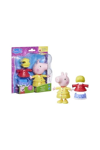 F8859 Peppa Pig Ve Ailesi Kıyafetli Figür Seti +3 Yaş