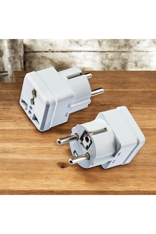 Tek-iş Seyahat Adaptörü Türk Erkek Fişli Universal Ingiliz Amerikan Fiş Çevirici Priz Dönüştürücü