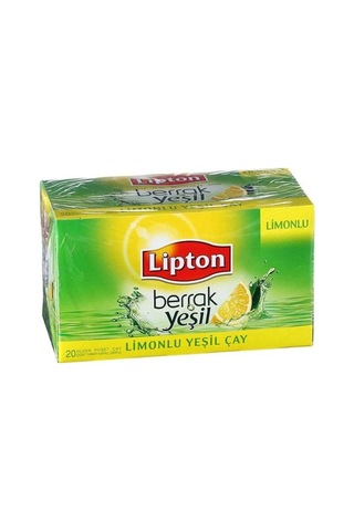 Lipton Limonlu Yeşil Çay Süzen Poşet 20 x 1.5 G