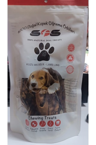 Sfs Kuzu Akciğer Köpek Ödül Maması 100 G
