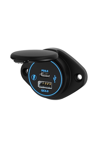 Mellifera Bir Usb Type-a Ve Bir Usb Type-c Şarj Cihazı Mellifera Bir Usb Type-a Ve Bir Usb Type-c Şarj Cihazı