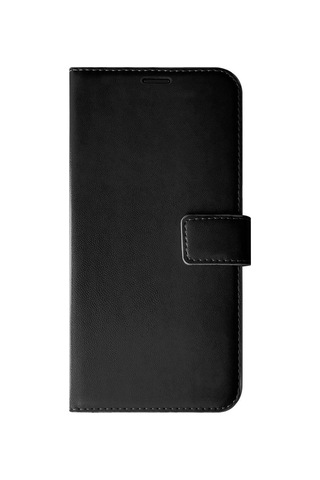 Xiaomi Redmi 13c Uyumlu Kılıf Delux Leather Wallet Siyah Resimde Görünen