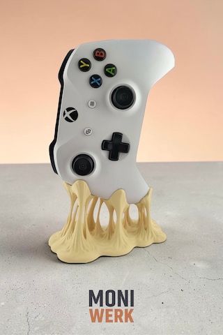 Xbox Uyumlu Bubble Gum Tasarımlı Sarı Oyun Kolu Standı