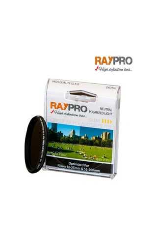 Raypro 52Mm Hd Slim Uv + Polarize Filtre + Hb-45 Parasoley Seti