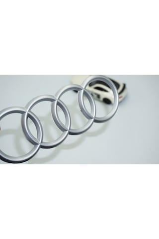 Dk Tuning Motor Kapağı 16cm Gri Amblem Logosu Audi İle Uyumlu