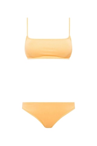 U.S. Polo Assn. Kadın Sarı Bikini Takım