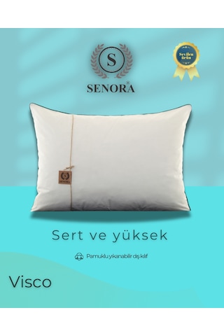 Senora Ortopedik Sert ve Yüksek Visco Yastık Senora Ortopedik Sert ve Yüksek Visco Yastık