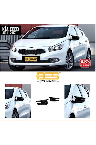 Kia Ceed Batman Yarasa Ayna Kapağı Sinyalli Piano Black / 2012 - 2017