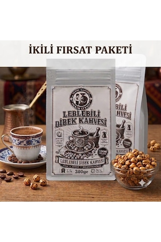 Hekim Efendi Leblebili Dibek Kahvesi 200 Gr 2 Adet Çözünebilir