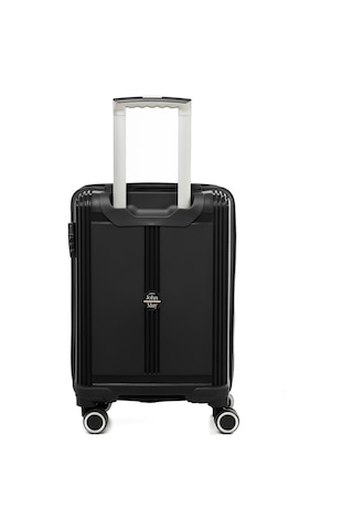 Unisex Jmy8101.10 John May Pp Silikon Valiz Küçük Boy 57x35x25cm Siyah Siyah