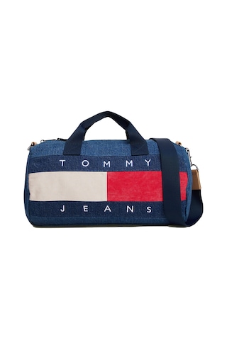 Tommy Hilfiger Kadın Spor Çantası Aw0aw182141af Denim