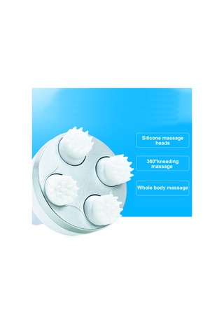 Gajeena Elektrikli Şarjlı 3d Kafa Masaj Aleti - Rahatlatıcı Saç Derisi Masajı Beyaz