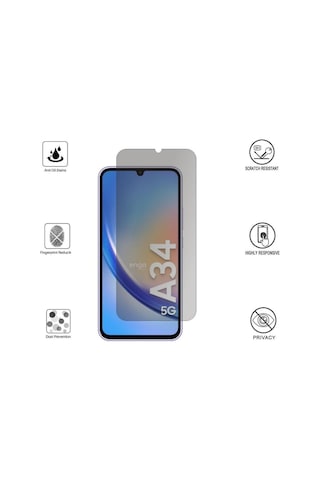 Samsung Galaxy Uyumlu A34 İle Hayalet Ekran Koruyucu