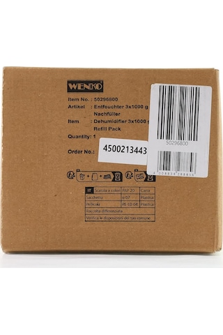 Wenko Yedek Paket Nem Alma Cihazı Oda Nem Alma Cihazı Granül Blok 3 X 1 Kg