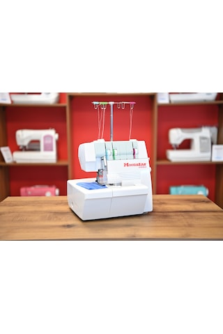 Moonstar Ev Tipi 3 İp Reçme Dikiş Makinesi / Df858ld Beyaz
