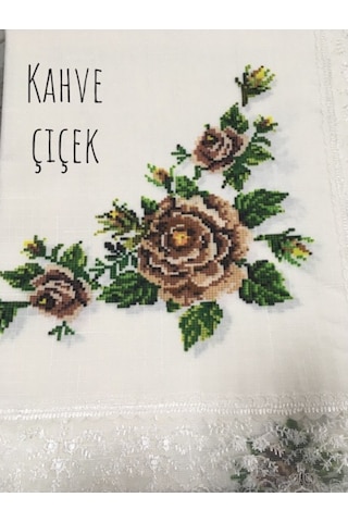 Kanaviçe Dijital Baskı 120x150 Masa Örtüsü
