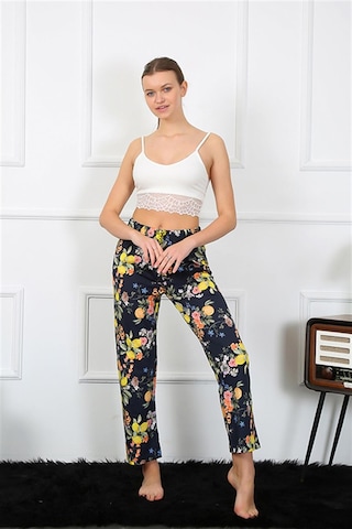 Akbeniz Kadın Pamuklu Alt Pijama 27463 Lacivert