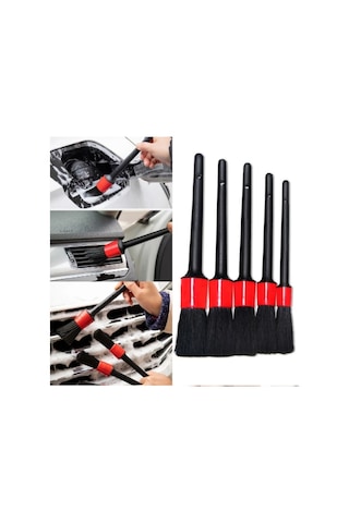Drs Tuning Detail Dash Brush Detay Fırçası Seti 5 'li Kaliteli Detaylı Farklı Boyutlarda Fırça Seti