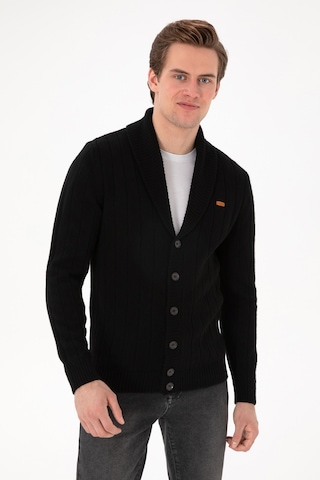 U.s. Polo Assn. Erkek Siyah Hırka Triko 50297061-vr046 Siyah