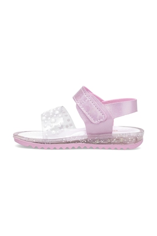 Elit Şa-b-036-25y Bebe Kız Çocuk Düz Sandalet Pembe Pembe