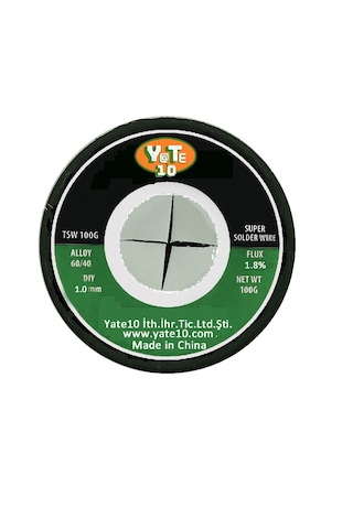 Yate10 100g 60/40 1mm Lehim Teli