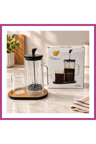 Gees Global French Press 650 Ml Gbzs Çok Renkli