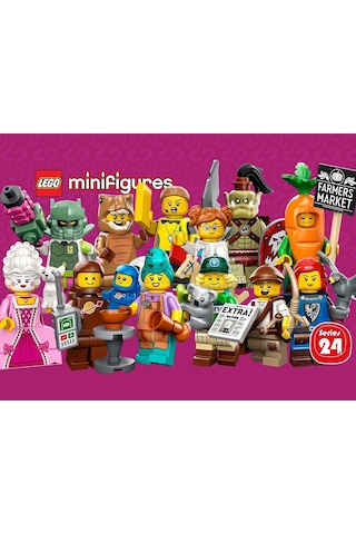 LEGO Mini Figür 71037 Seri 24: 12'li full set