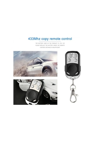 433 Mhz Kablosuz Uzaktan Kumanda Klon Garaj Kapısı Açacağı Kopyası B