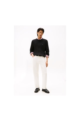 Tommy Hilfiger Pıma Ctn Cash Structure Crew Erkek Siyah Kazak - Mw0mw40449 Siyah