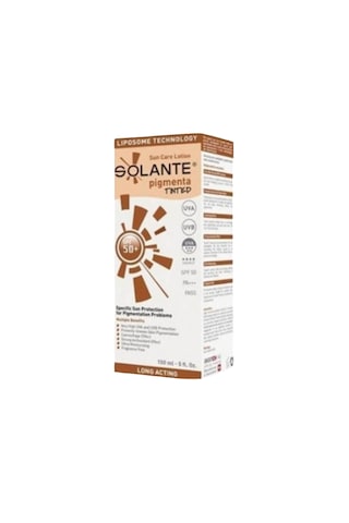 Solante Pigmenta Tinted Sun Care Lotion SPF50+ 150 ML Solante Pigmenta Tinted Sun Care Lotion SPF50+ 150 ML