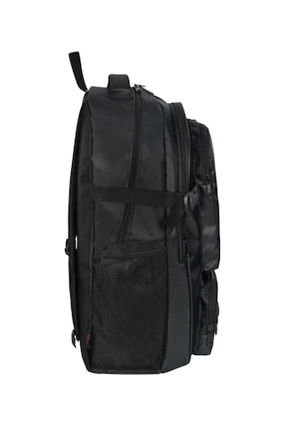 Galb Leather Unisex Siyah Dagci Seyahat Spor Sirt Cantasi