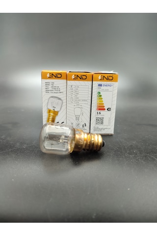 Fırın Ampulü E.14 15 Watt 3.adetli Paket