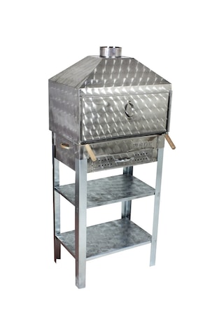 Metehan MTH-49 Davlumbazlı - Bacalı - Çekmeceli - Lama Izgaralı Mangal