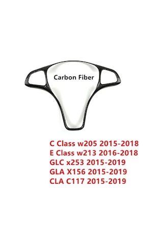 Dk Tuning Mercedes Benz Direksiyon Gerçek Karbon Fiber 3m Trim Ka