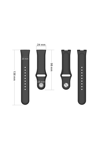 Huawei Watch Fit 3 Krd-11 22mm Silikon Kordon
