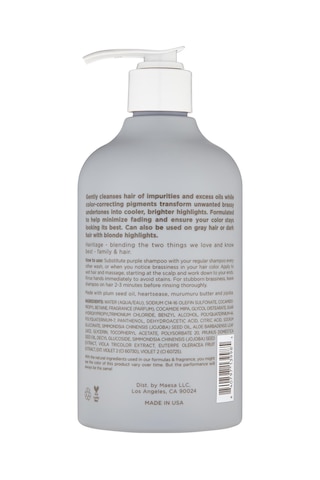 Hairitage Turunculaşma Karşıtı Mor Şampuan 384ML