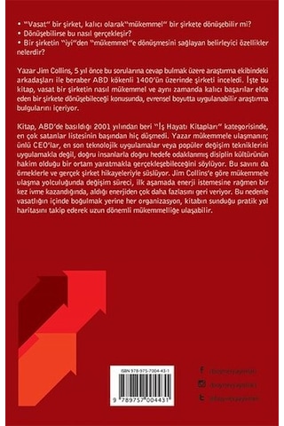 İyiden Mükemmel Şirkete - Jim Collins - Boyner Yayınları