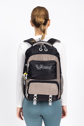 Şehir Hayatına Uyumlu Hafif Okul Sırt Çantası Günlük Kullanımda Maksimum Pratiklik - Siyah Siyah