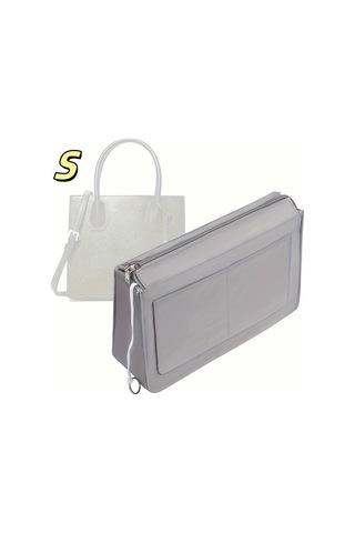 Fochsia Sku Gri Üç Stil Seçenekli Çok Cepli Naylon Saklama Çantası Yıkanabilir İç Çanta "value":"siyah"