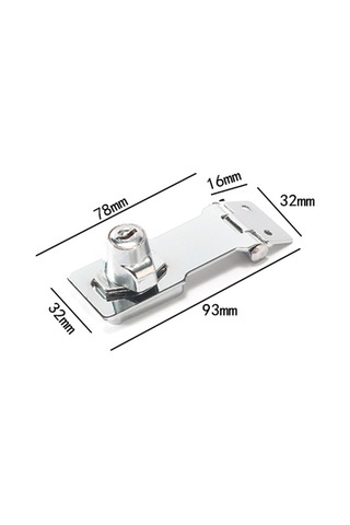 Homyl Çekmece Kapı Kilidi Taşınabilir 93mmx32mmx78mmx16mm